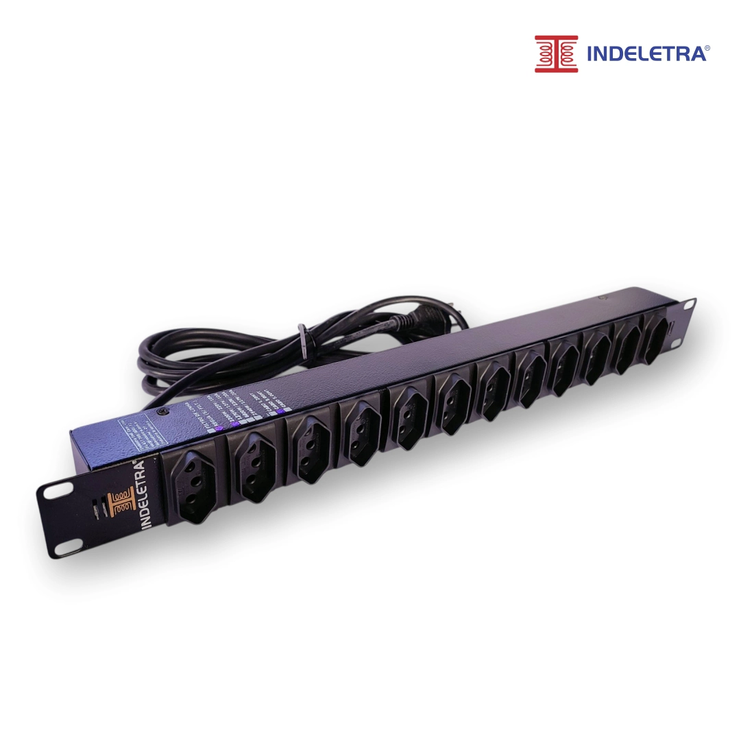 Foto – 12 tomadas Rack 19"