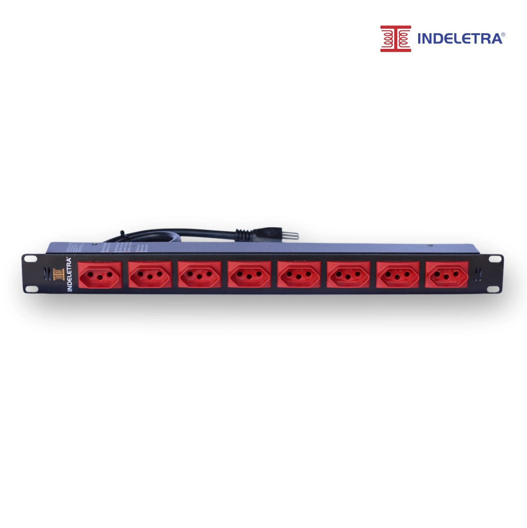 Foto – 8 tomadas Rack 19"